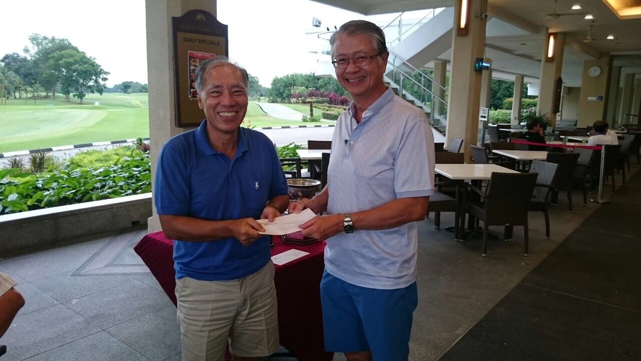 Nearest the line winner: Tan Tee Jim