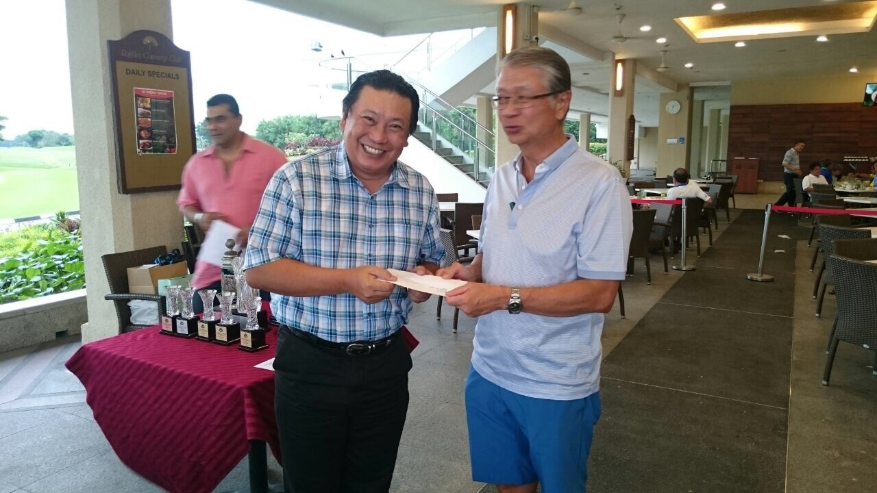 Nearest the pin winner: Yong Eng Wah